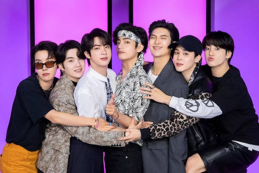 Kpop boy band BTS. Photo: Big Hit Music