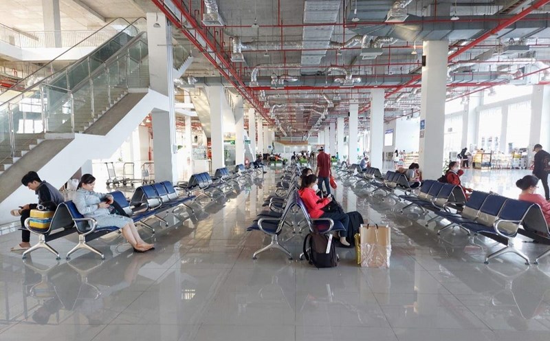 The new Mien Dong Bus Station, the largest and most modern in the country, is still deserted after 4 years of operation. Photo: Minh Quan
