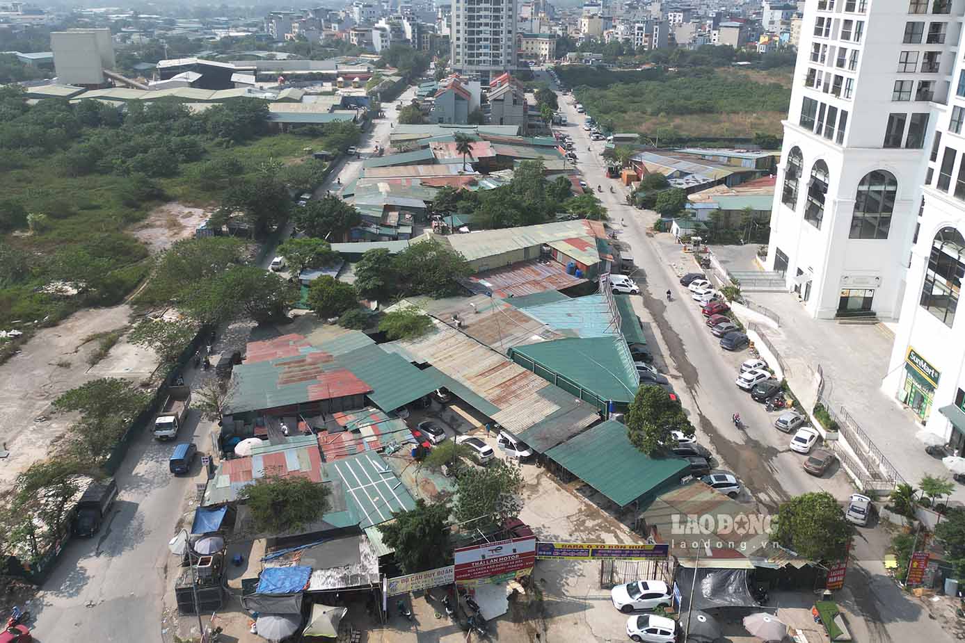 Cac o dat nay dang bo khong, chua co hoat dong dau tu, xay dung.