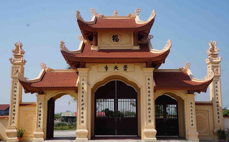 Dau Pagoda in Nhat Tan Commune, Gia Loc District, Hai Duong Province is preserving a nearly 700-year-old national treasure. Photo: Cong Hoa