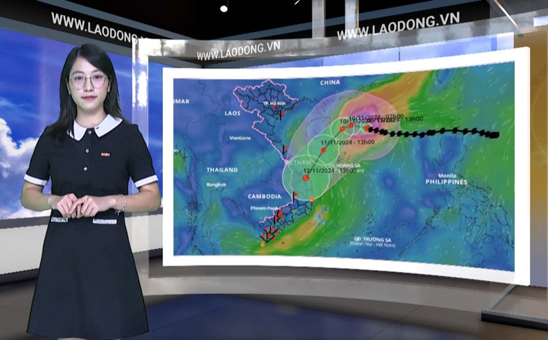 Weather forecast tonight and tomorrow 10.11