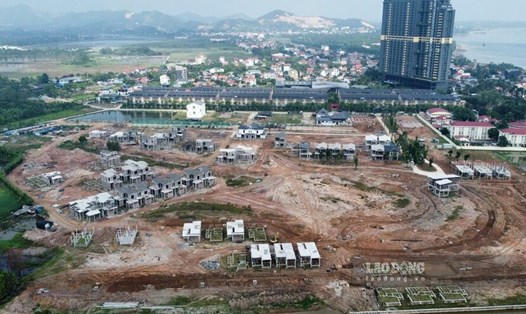 Huyện Thanh Thủy, tỉnh Phú Thọ, nơi xảy ra động đất chiều ngày 9.11. Ảnh: Tô Công.