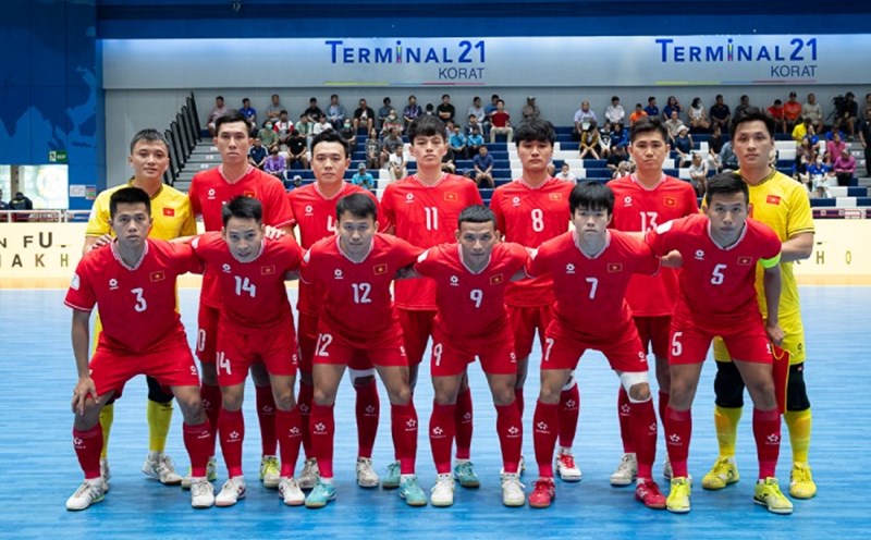 Vietnam futsal team meets Indonesia in the final of the 2024 Southeast Asian Championship. Photo: AFF