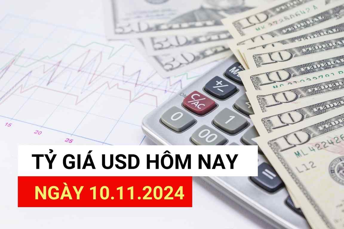 USD exchange rate today 11/10/2024.