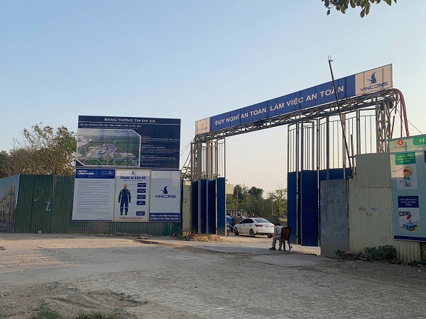 Apartment projects are being built at the Vinhomes Global Gate Co Loa urban area project. Illustration photo: Phuong Anh