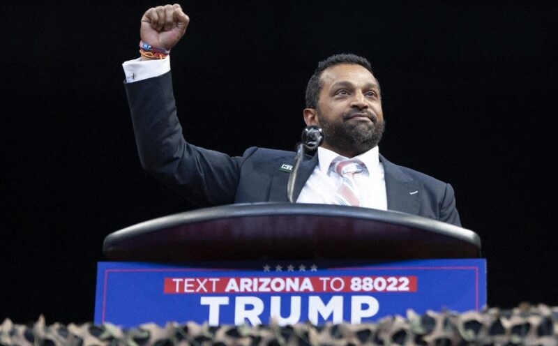 Mr. Kash Patel, the person Mr. Trump wants to put in charge of the FBI. Photo: AFP