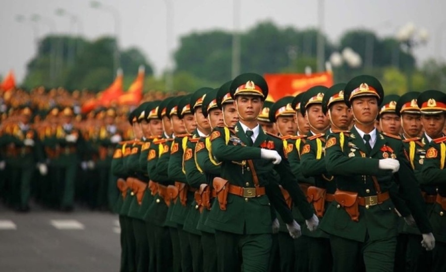 Officers are considered for early promotion in case of outstanding combat achievements. Illustration photo: Qdnd.vn