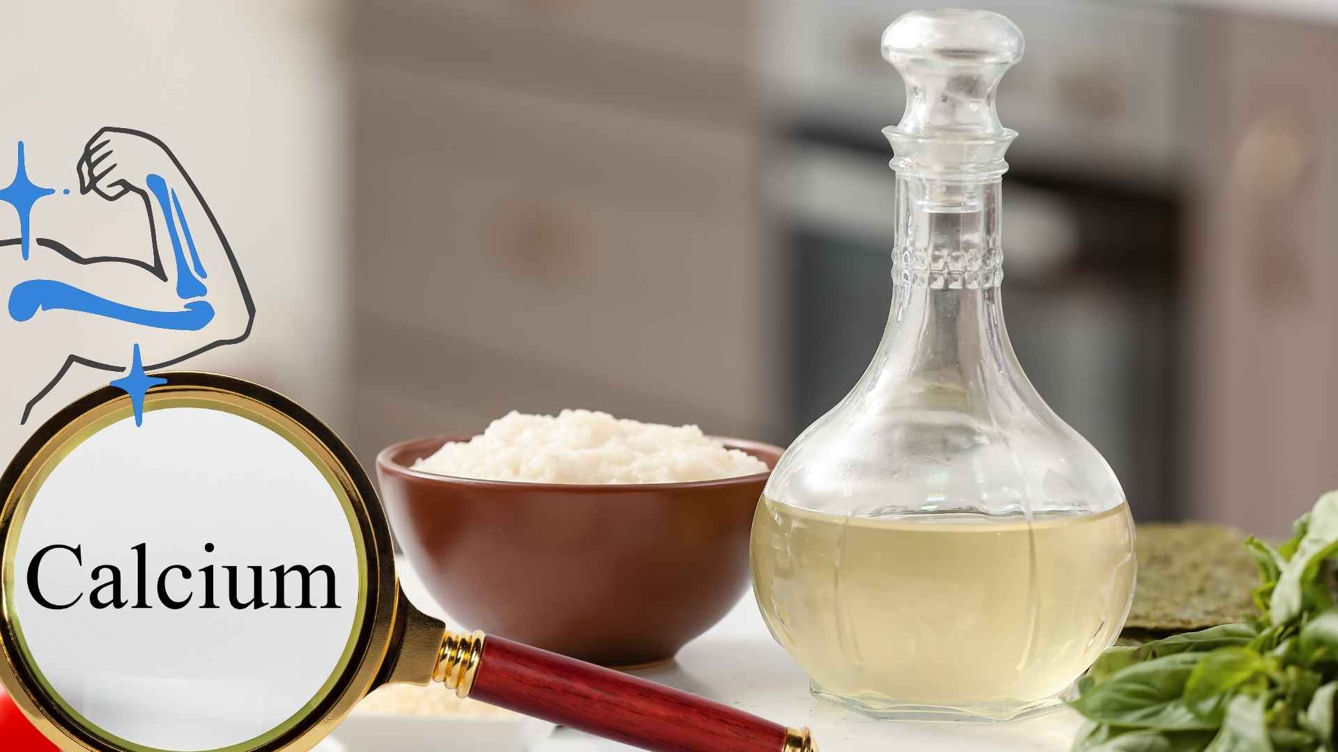 Vinegar helps promote calcium absorption in the body. Graphics: Ha May