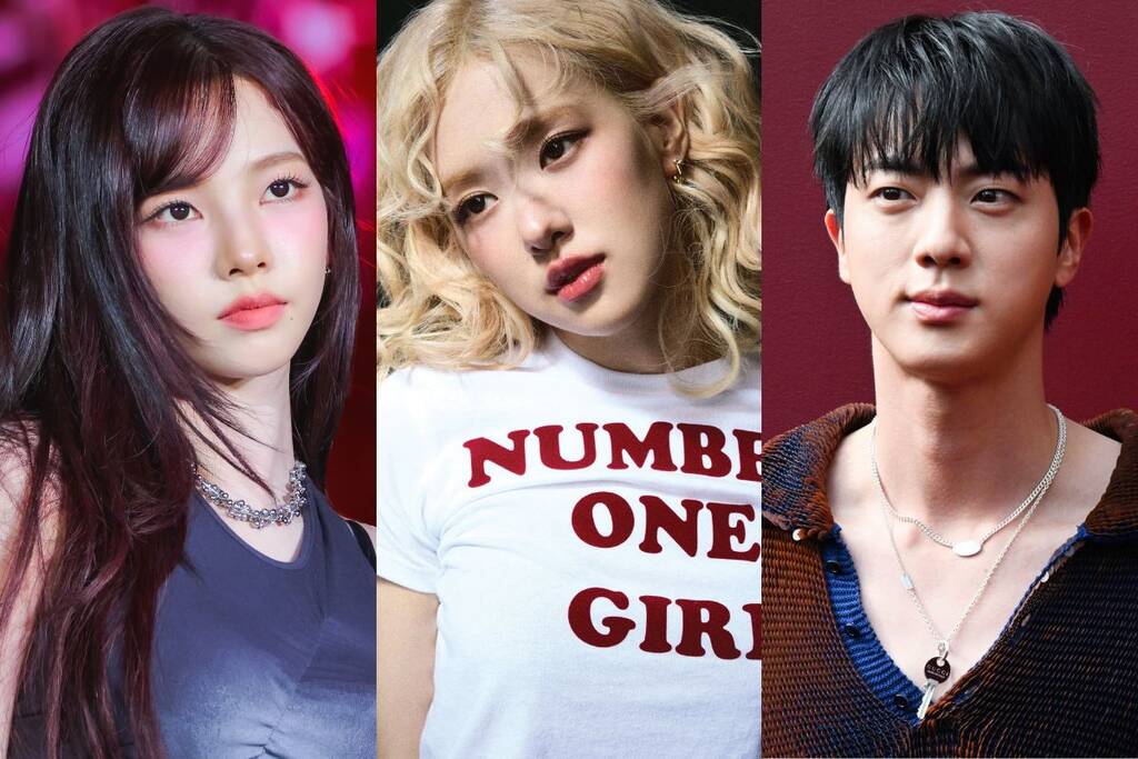3 hottest Kpop idols in November 2024. Photo: Naver