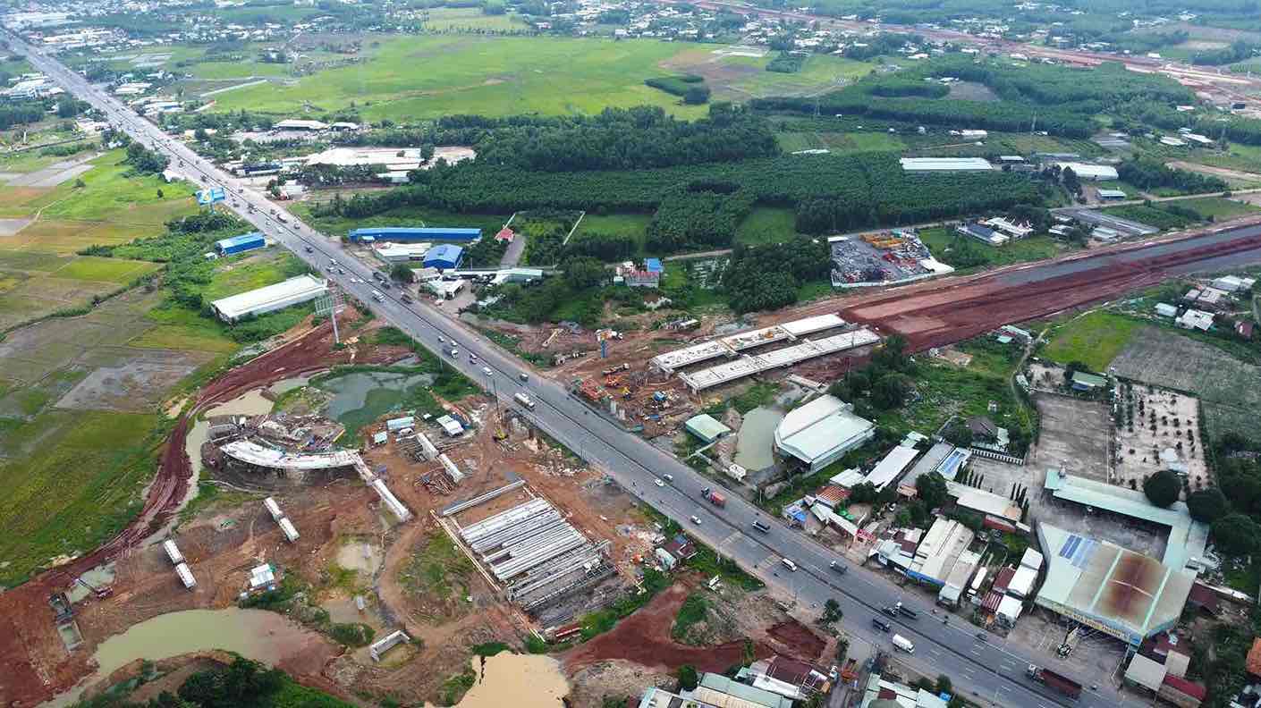 DT 770B Road connects National Highway 51 and Long Thanh Airport in Dong Nai. Illustration photo: HAC