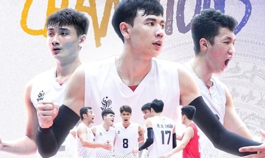 Biên Phòng vô địch giải bóng chuyền quốc gia 2024. Ảnh: Bóng chuyền Việt Nam