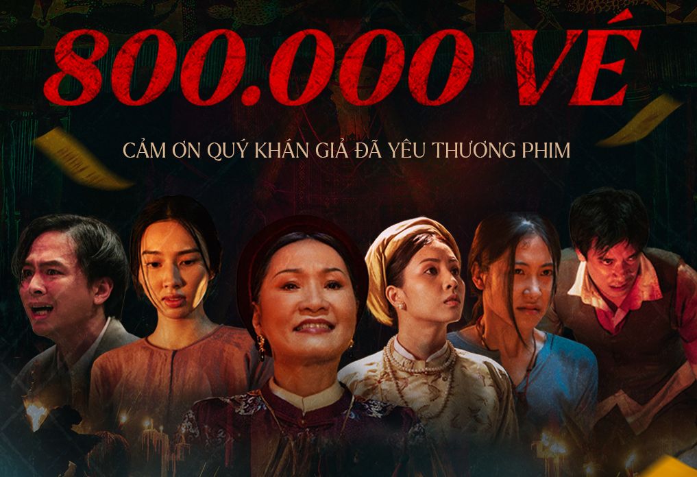 Linh Mieu sold 800,000 tickets. Photo: Producer.