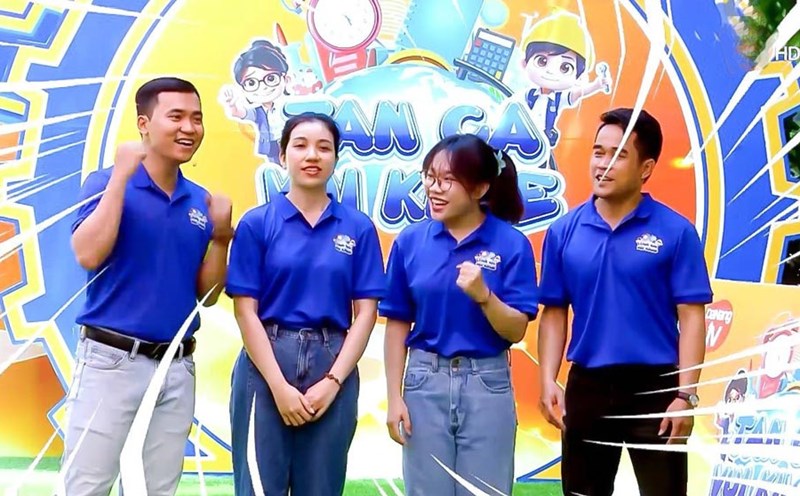 The program "Happy and healthy after work" allows Da Nang workers to truly have fun, without focusing on achievements. Photo: Tra Van