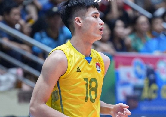 Ha Tinh men's volleyball team relegated. Photo: Vietnam Volleyball