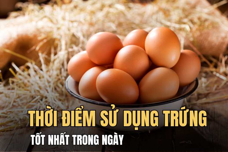 Eating eggs at the right time can help improve overall health. Graphics: Hai Ly