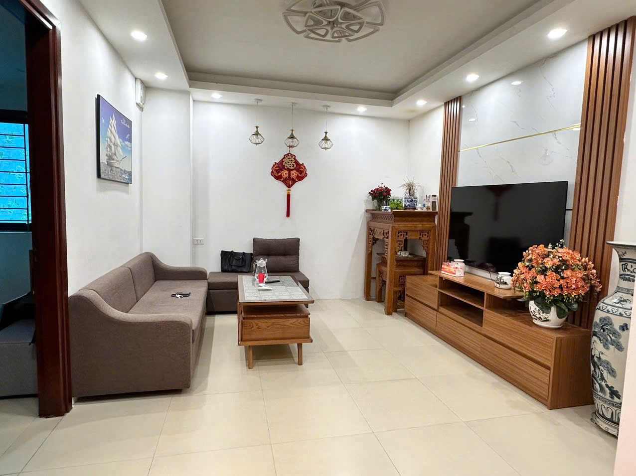 Can ho 55m2 co gia 3,78 ti dong tai quan Cau Giay (Ha Noi). Anh: Ha Phuong