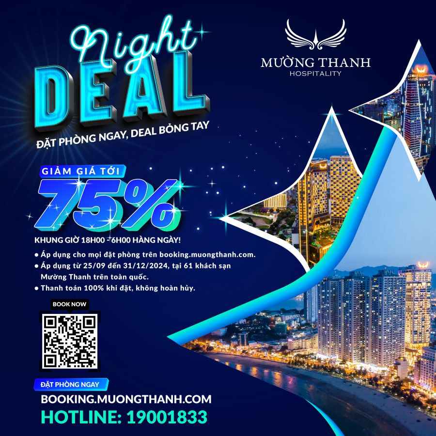 Chuong trinh Night Deal Muong Thanh. Ảnh: Muong Thanh