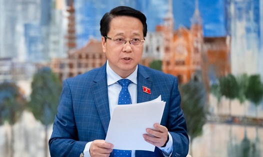 Phó Trưởng Ban Dân nguyện Hoàng Anh Công cho biết, cử tri mong muốn khi sắp xếp tổ chức bộ máy tinh gọn, hiệu quả cần quan tâm đến người lao động. Ảnh: Quochoi.vn