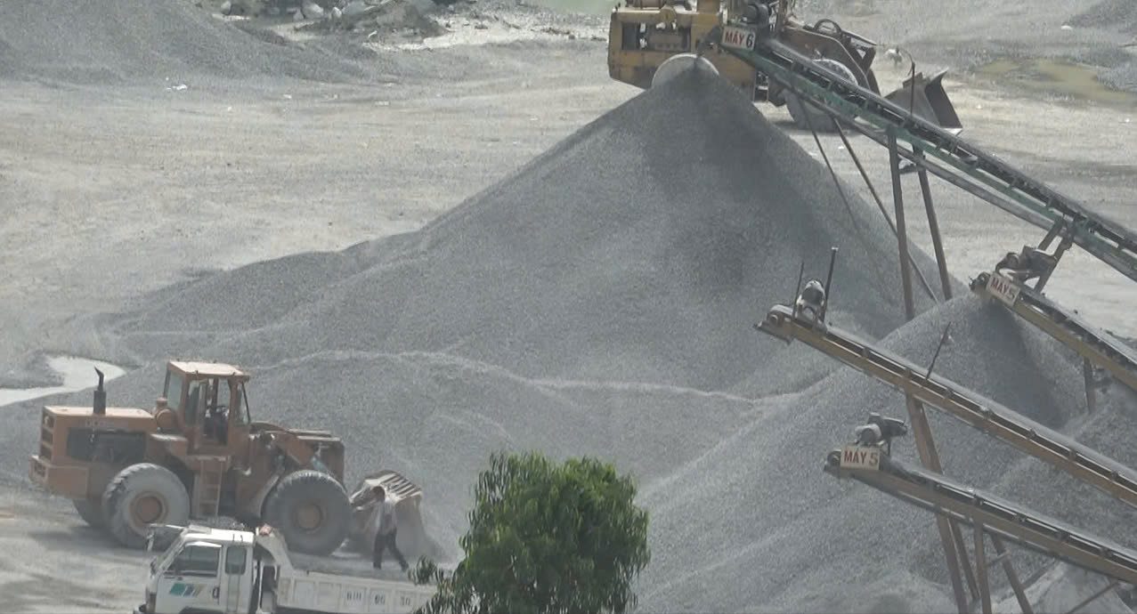 Quarry area in Binh Duong. Photo: Dinh Trong