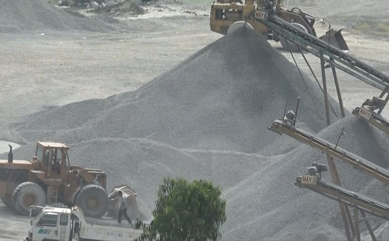Quarry area in Binh Duong. Photo: Dinh Trong