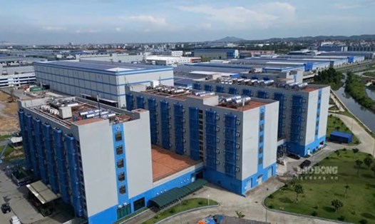 Dự án nhà ở xã hội dành cho công nhân xã Nội Hoàng (Yên Dũng, Bắc Giang). Ảnh: Trần Tuấn