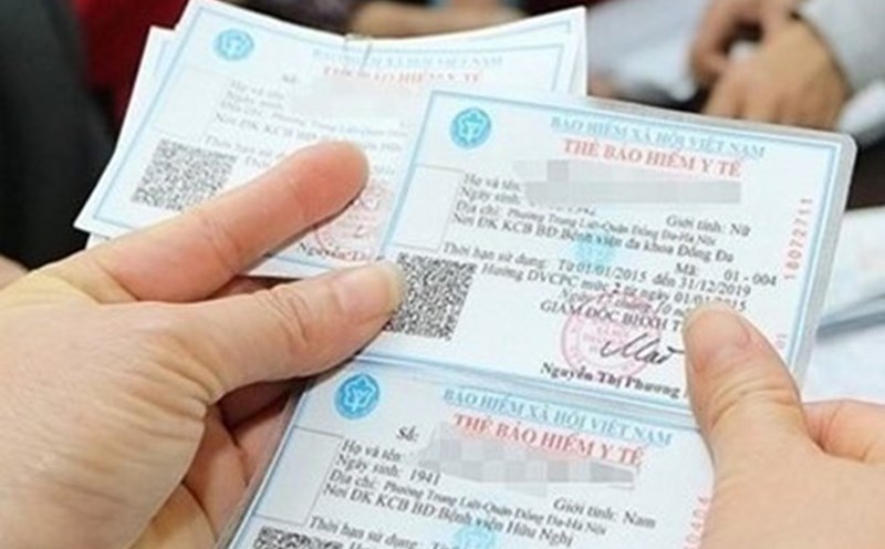 Health insurance card. Photo: Hai Nguyen