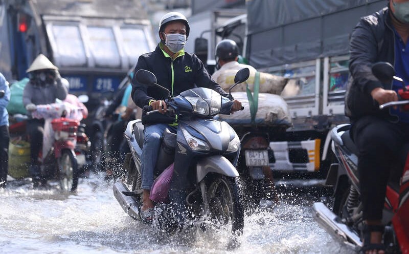 Widespread thunderstorms are about to occur in the South. Illustration photo: Thanh Vu