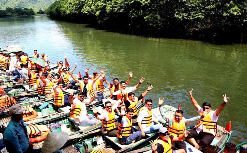 By the end of November 2024, Ninh Binh tourism industry had welcomed 1.08 million international visitors. Photo: Nguyen Truong