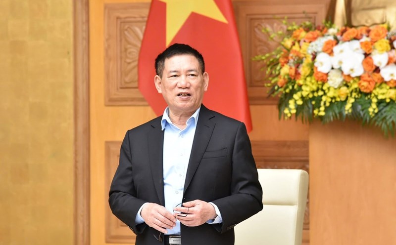 Deputy Prime Minister Ho Duc Phoc talks about the transfer of corporations and general companies. Photo: VGP