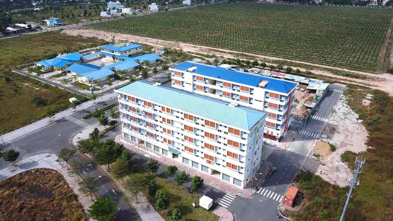 A social housing apartment for workers located in Trang Bom town (Dong Nai) costs about 300 million VND/apartment. Photo: HAC