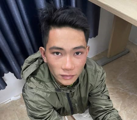 Luong Van Tam was arrested for robbery in Hai Duong. Photo: Chi Linh City Police