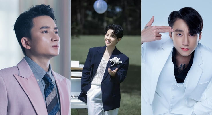 Son Tung, Vu Cat Tuong, Phan Manh Quynh. Photo: Organizing Committee.