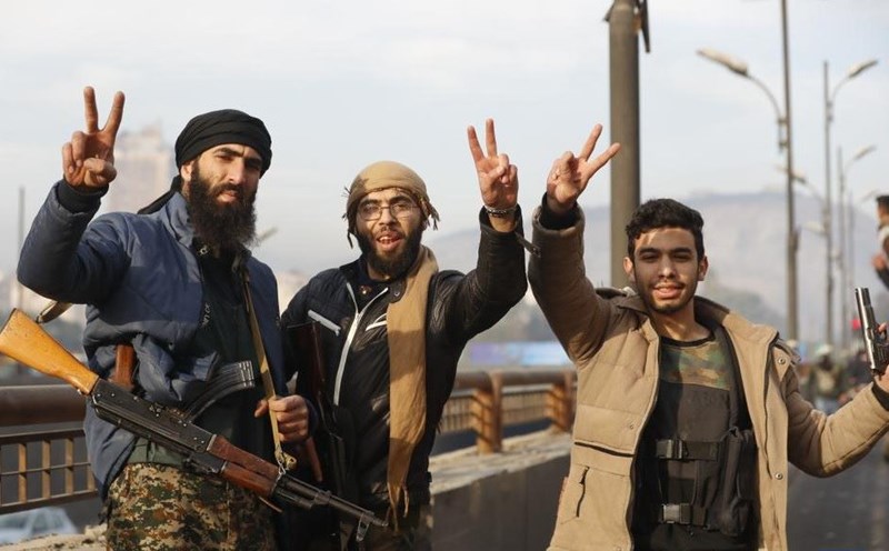 Opposition groups occupy Damascus, Syria on December 8, 2024. Photo: Xinhua