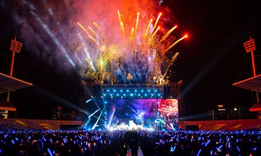 Đêm diễn khó quên của dàn ca sĩ Anh trai say hi ở Hà Nội. Ảnh: Nhà sản xuất