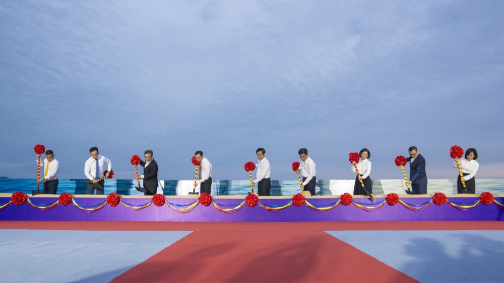Groundbreaking ceremony of Aspira Tower in Hon Thom, Phu Quoc. Photo: Contributor