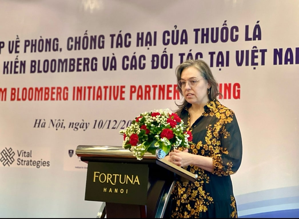 The international community highly appreciates Vietnam's tobacco ban resolution. Photo: Provided by the Organizing Committee