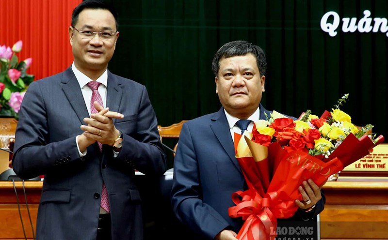 Mr. Tran Phong was elected by the Provincial People's Council as Chairman of the People's Committee of Quang Binh province. Photo: Cong Sang