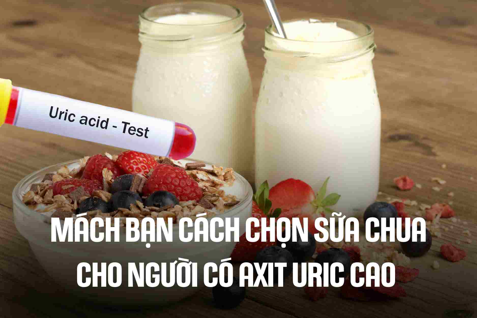Tips on choosing yogurt for people with high uric acid