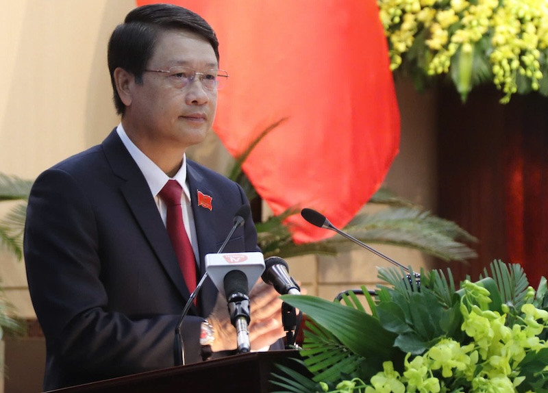 Mr. Nguyen Xuan Thang, Chairman of Da Nang City People's Council. Photo: Nguyen Linh