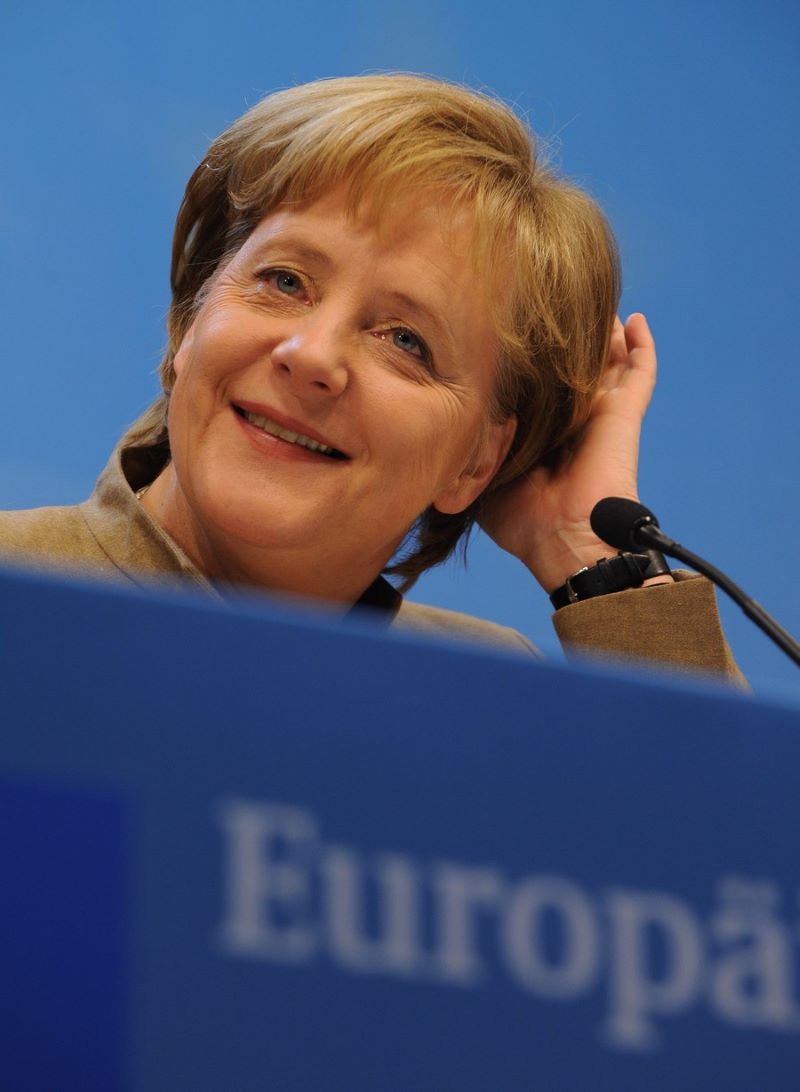 Cuu Thu tuong Duc Angela Merkel. Anh: Xinhua