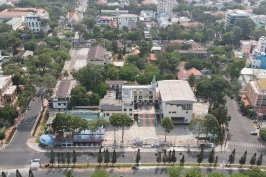 The golden land with 4 frontages in Ward 1, Vung Tau City is expected to be auctioned in 2025. Photo: Khanh Nam