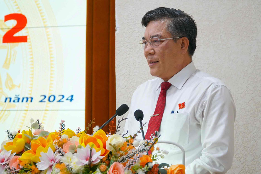 New Vice Chairman of Dong Nai Provincial People's Committee Duong Minh Dung. Photo: HAC