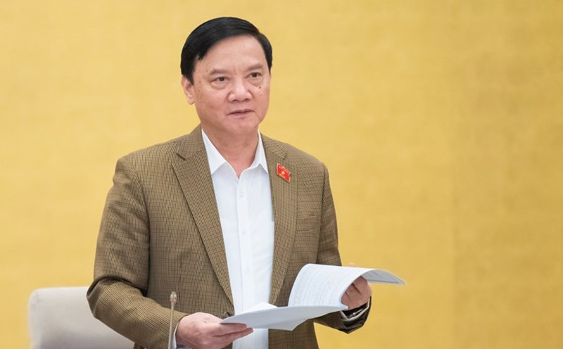 Vice Chairman of the National Assembly Nguyen Khac Dinh said it is necessary to urgently prepare for the extraordinary session in February 2025. Photo: Quochoi.vn