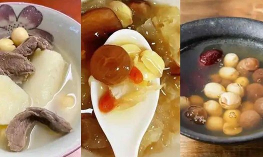 Một số món ăn tốt cho tim và tăng sức bền. Đồ họa: Hạ Mây