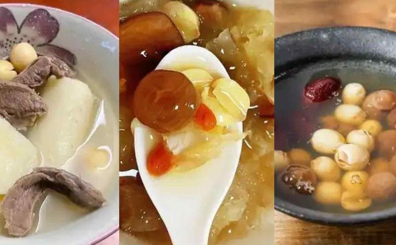 Some foods that are good for the heart and increase endurance. Graphics: Ha May