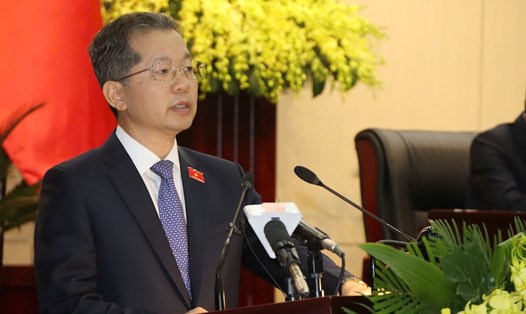 Ông Nguyễn Văn Quảng, Bí thư Thành ủy Đà Nẵng. Ảnh: Nguyễn Linh