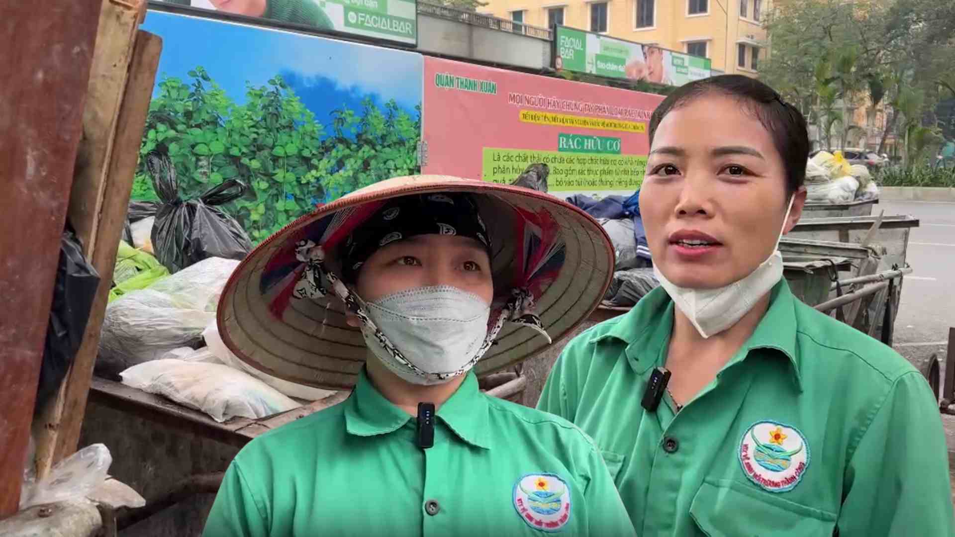 Environmental sanitation workers are worried about "Tet"