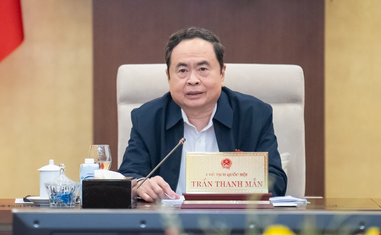 National Assembly Chairman Tran Thanh Man said that for important contents, if the Minister does not attend the meeting, the National Assembly Secretary General will immediately suspend the content, except in cases of overseas business trips. Photo: Quochoi.vn.