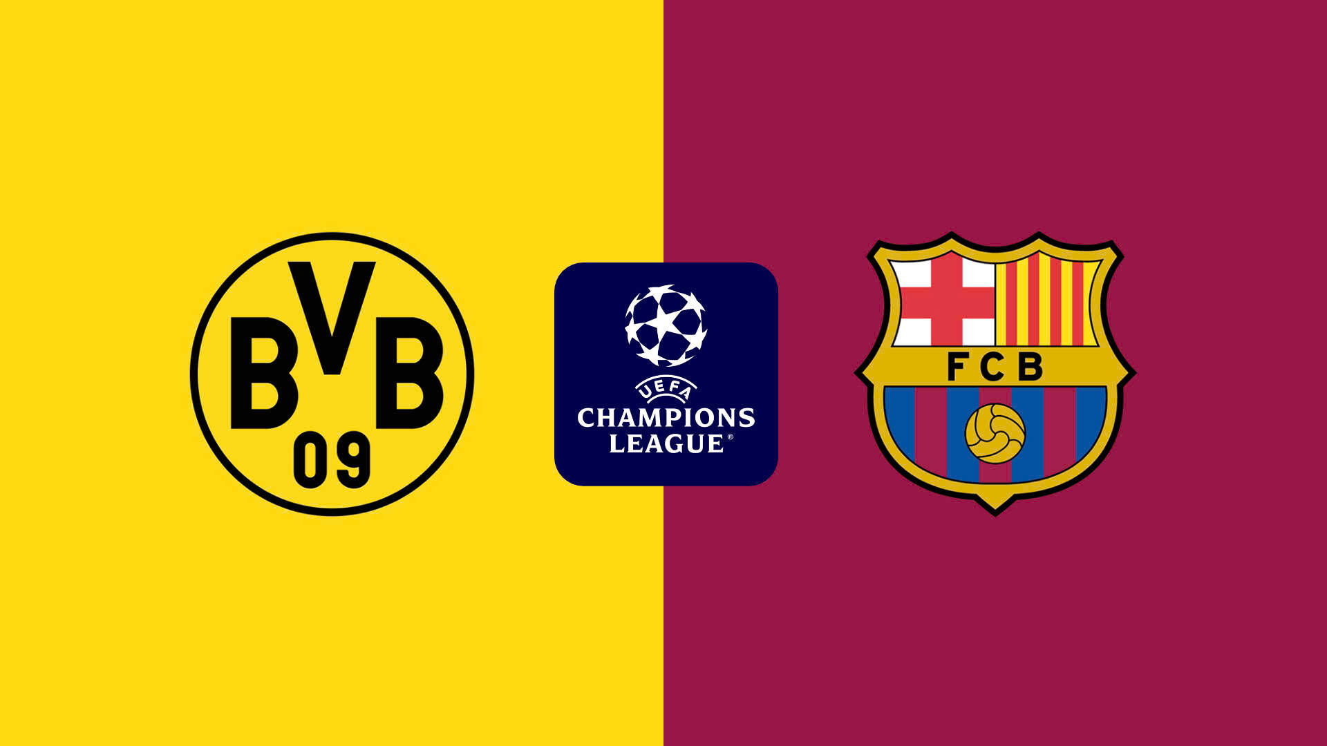 Dortmund host Barcelona at home in the Champions League. Photo: DAZN