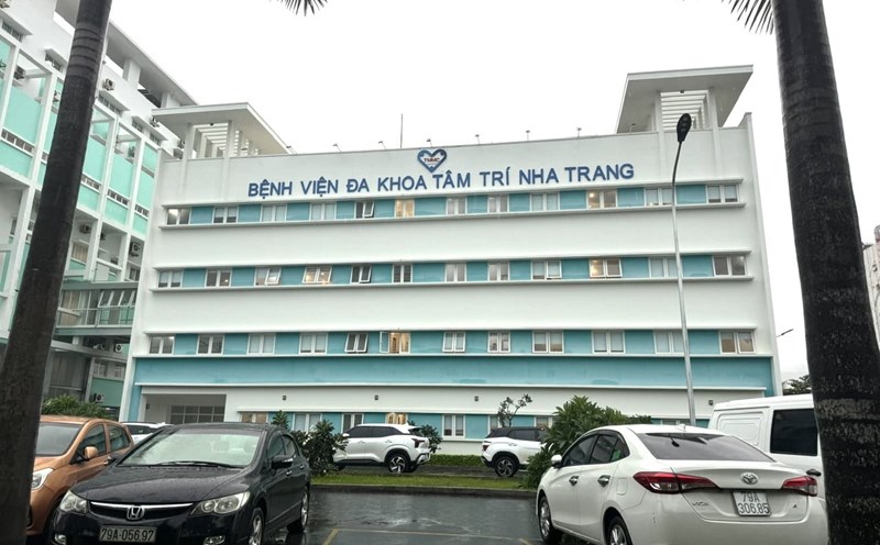 Tam Tri General Hospital in Nha Trang has just been administratively fined for tax-related violations. Photo: Huu Long
